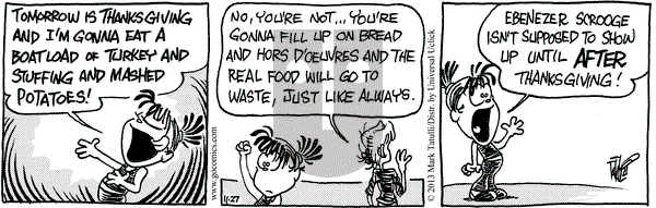 Heart of the City on Wednesday November 27, 2013 Comic Strip