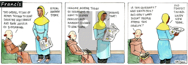 Francis on Monday December 30, 2024 Comic Strip