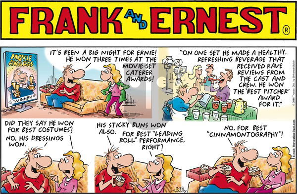 Frank and Ernest on Sunday February 28, 2016 Comic Strip