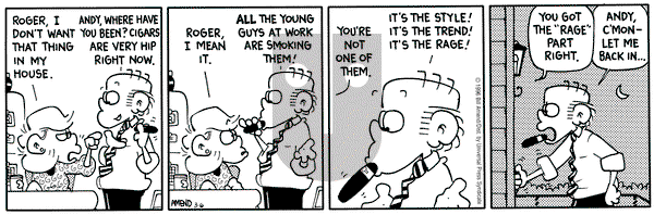 FoxTrot on Wednesday March 6, 1996 Comic Strip