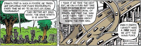 Cleats - Saturday July 13, 2002 Comic Strip