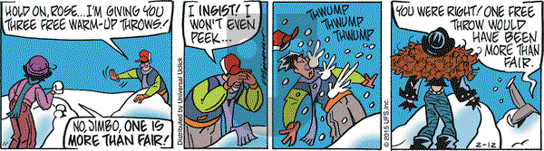 Rose is Rose on Thursday February 12, 2015 Comic Strip