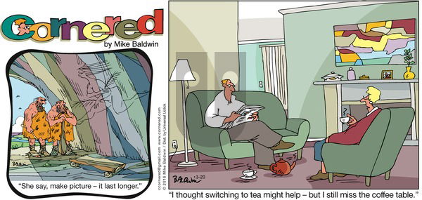 Cornered on Sunday March 20, 2016 Comic Strip
