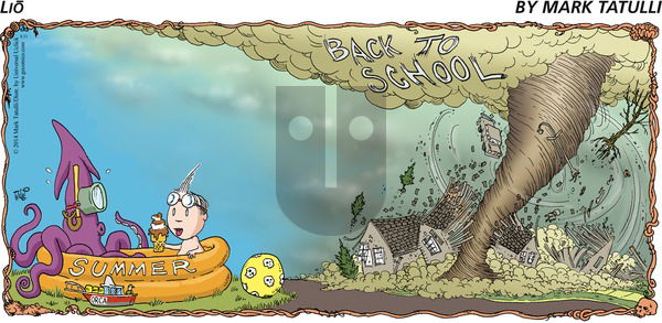 Lio - Sunday August 31, 2014 Comic Strip