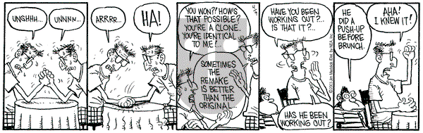 Monty on Wednesday April 9, 2003 Comic Strip