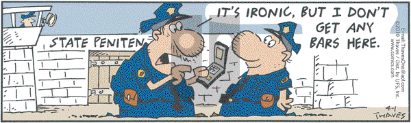 Frank and Ernest - Thursday April 1, 2010 Comic Strip