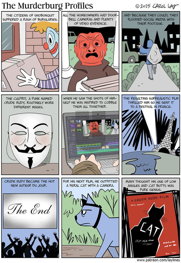 Lay Lines on Monday December 8, 2025 Comic Strip