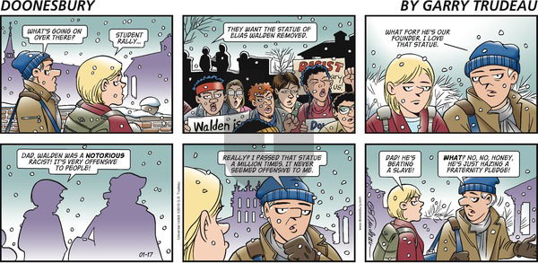 Doonesbury on Sunday January 17, 2016 Comic Strip