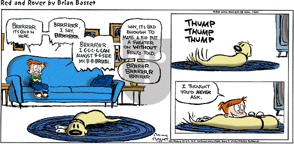 Red and Rover on Sunday January 25, 2004 Comic Strip