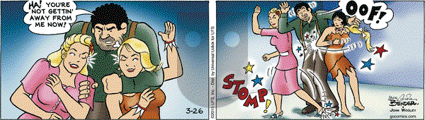 Alley Oop on Thursday March 26, 2015 Comic Strip