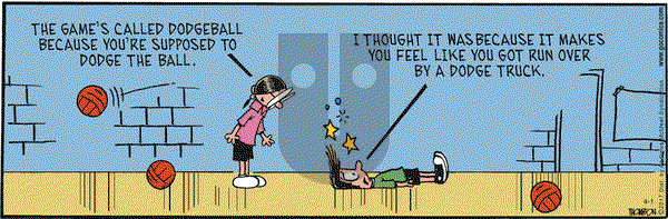 Grand Avenue on Wednesday April 1, 2020 Comic Strip