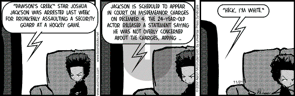 The Boondocks on Thursday June 24, 2010 Comic Strip