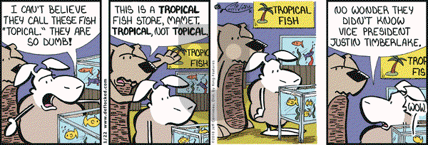 DeFlocked on Monday January 22, 2018 Comic Strip