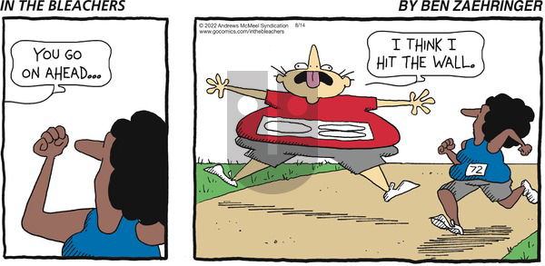 In the Bleachers - Sunday August 14, 2022 Comic Strip