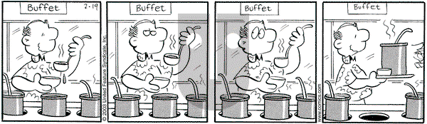 Drabble on Wednesday February 19, 2003 Comic Strip