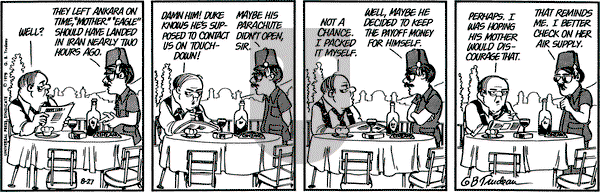 Doonesbury on Monday August 27, 1979 Comic Strip