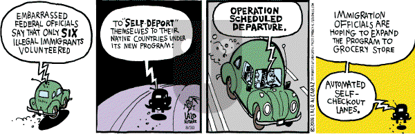 La Cucaracha on Saturday August 30, 2008 Comic Strip