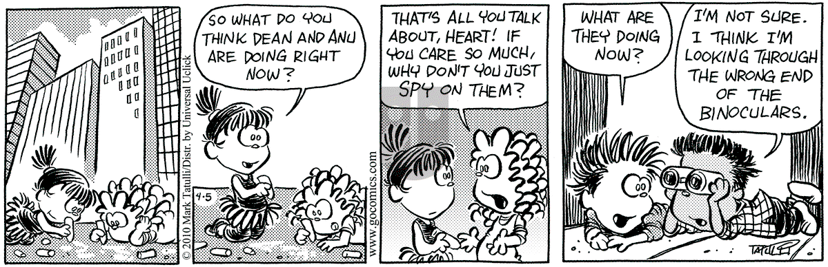 Heart of the City - Monday April 5, 2010 Comic Strip