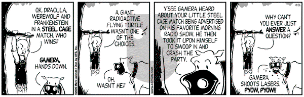 Cow and Boy Classics on Sunday October 29, 2006 Comic Strip