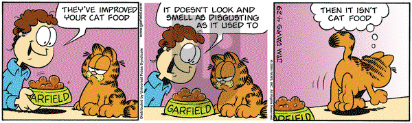 Garfield - Thursday April 29, 2004 Comic Strip