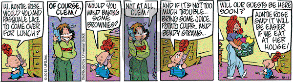 Rose is Rose on Tuesday May 1, 2012 Comic Strip