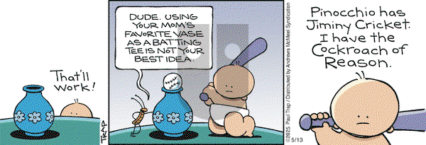 Thatababy on Tuesday May 13, 2025 Comic Strip
