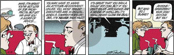 Doonesbury on Monday April 17, 2000 Comic Strip