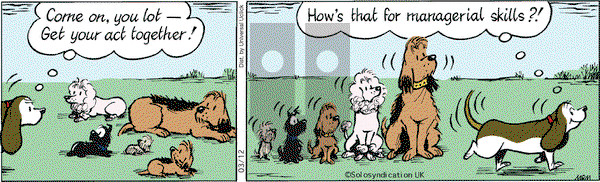 Fred Basset - Wednesday March 12, 2014 Comic Strip