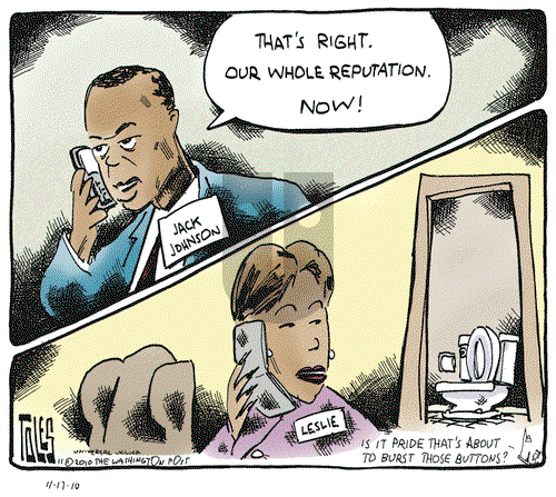 Tom Toles on Wednesday November 17, 2010 Comic Strip