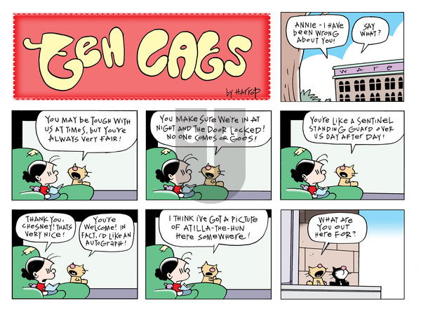 Ten Cats - Sunday May 26, 2024 Comic Strip