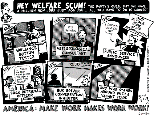 Ted Rall on Tuesday August 5, 1997 Comic Strip