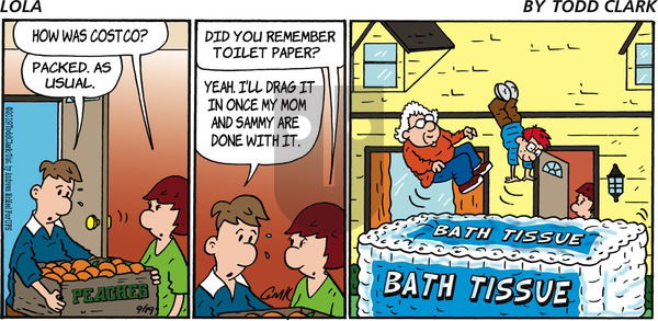 Lola on Sunday September 29, 2019 Comic Strip