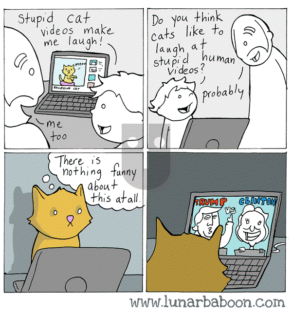 Lunarbaboon on Wednesday September 28, 2016 Comic Strip