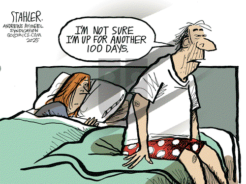 Jeff Stahler on Tuesday April 29, 2025 Comic Strip