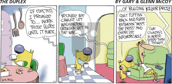 The Duplex on Sunday September 25, 2016 Comic Strip