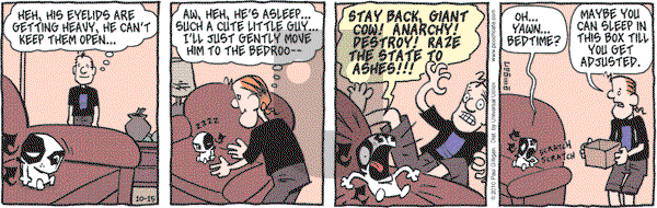 Pooch Cafe on Friday October 15, 2010 Comic Strip