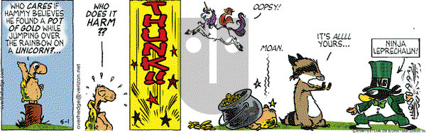 Over the Hedge on Saturday May 1, 2010 Comic Strip