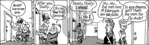 The Elderberries on Monday December 11, 2006 Comic Strip
