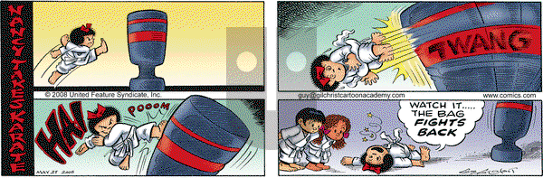 Nancy on Tuesday May 27, 2008 Comic Strip