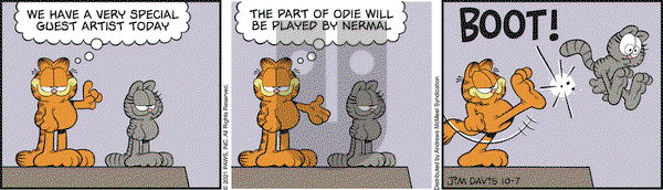 Garfield - Thursday October 7, 2021 Comic Strip