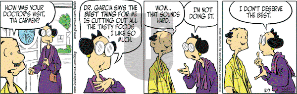 Baldo on Monday December 7, 2009 Comic Strip