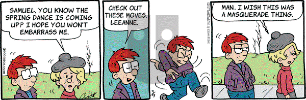 Lola on Thursday March 9, 2017 Comic Strip
