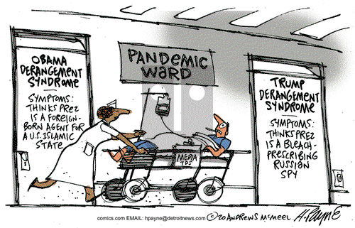 Henry Payne on Thursday April 30, 2020 Comic Strip