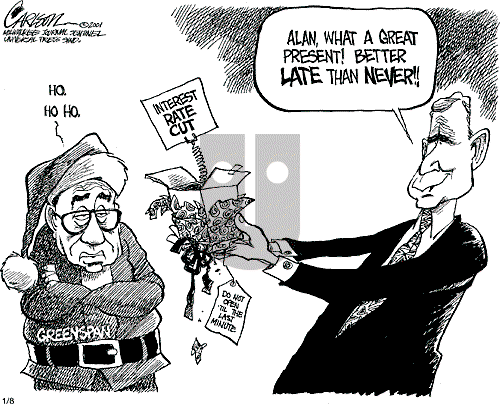Stuart Carlson on Monday January 22, 2001 Comic Strip