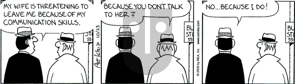 The Born Loser on Thursday October 23, 2008 Comic Strip