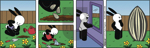 Buni on Wednesday April 22, 2015 Comic Strip