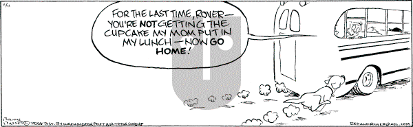 Red and Rover on Tuesday November 11, 2008 Comic Strip
