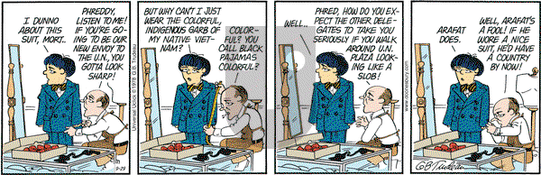 Doonesbury on Monday September 29, 2014 Comic Strip