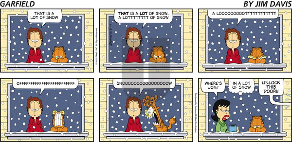Garfield - Sunday March 14, 2021 Comic Strip