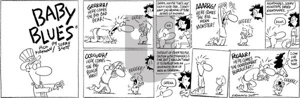 Baby Blues on Sunday December 5, 1993 Comic Strip